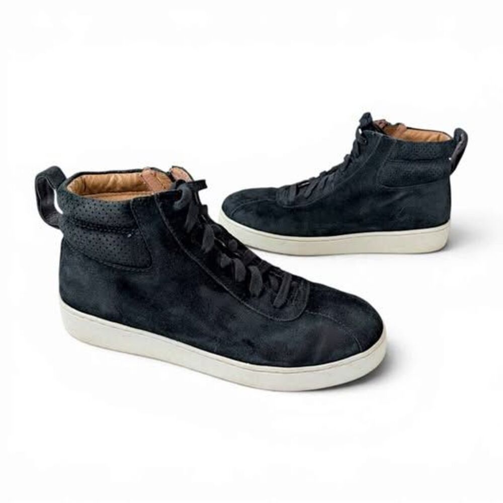 Vionic Black Suede High Top Sneakers - Women's Size 6.5